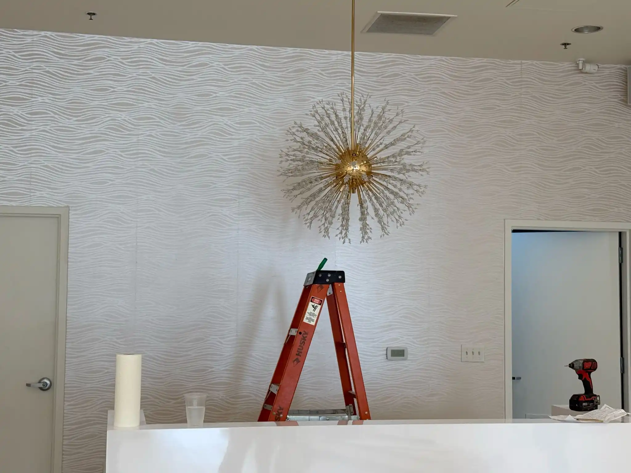 Historic home wallpaper restoration and preservation in Santa Clara, CA