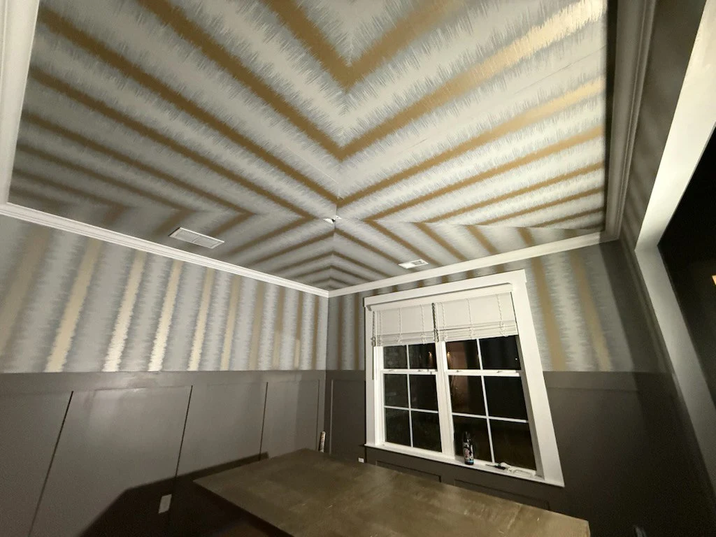 Wallpaper installation project in Mountain View, CA