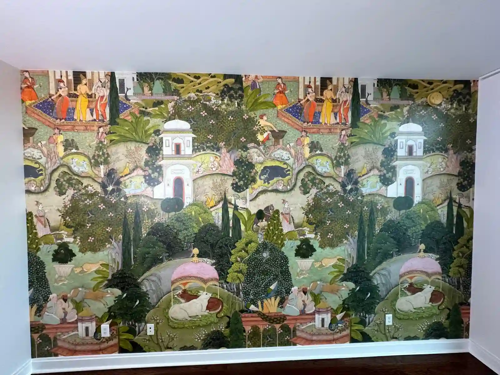 Wallpaper consultation and design planning session in Willow Glen, San Jose